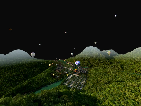 Countryside Modello 3D