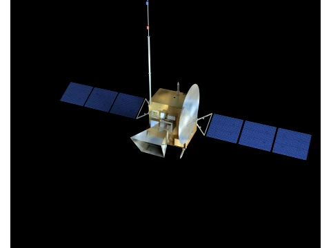 Satellite 3D Model