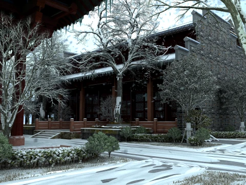 Ancient architecture 3D Model