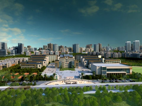 School 3D Model