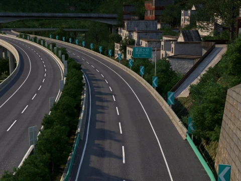 Road 3D Model