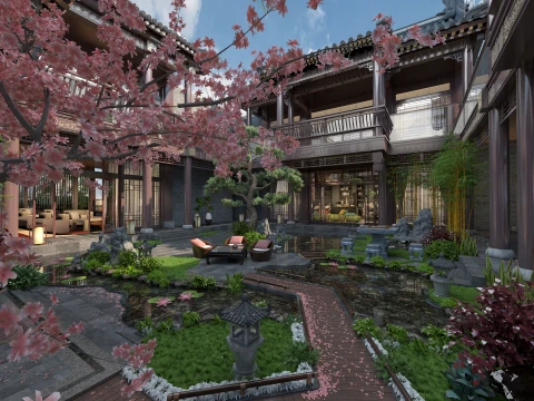 Ancient architecture 3D Model