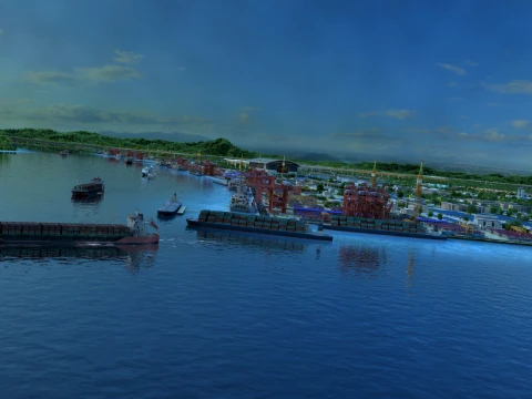 Harbor Modèle 3D