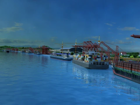 Harbor 3D Model