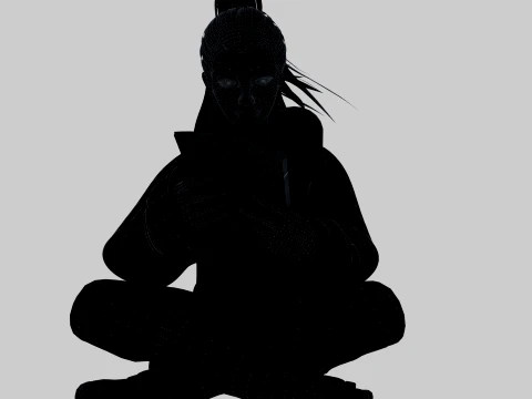 Ancient Scholar 3D Model