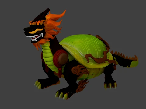 Turtle Modèle 3D