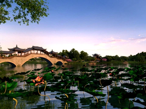 Ancient architecture 3D Model