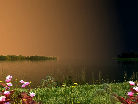 Lakeside 3Dモデル