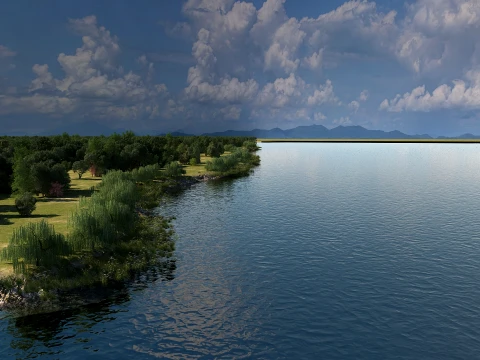 Park 3D Model