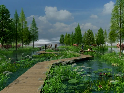 Park 3D Модель
