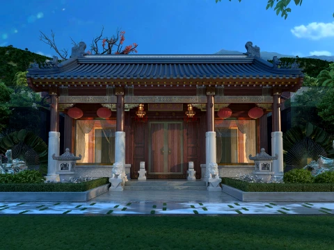 Ancient town 3D Model