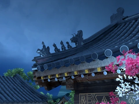 Ancient town 3D Модель