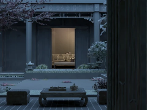 Ancient Architecture 3D Model