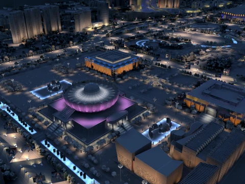 City Architecture 3D Model