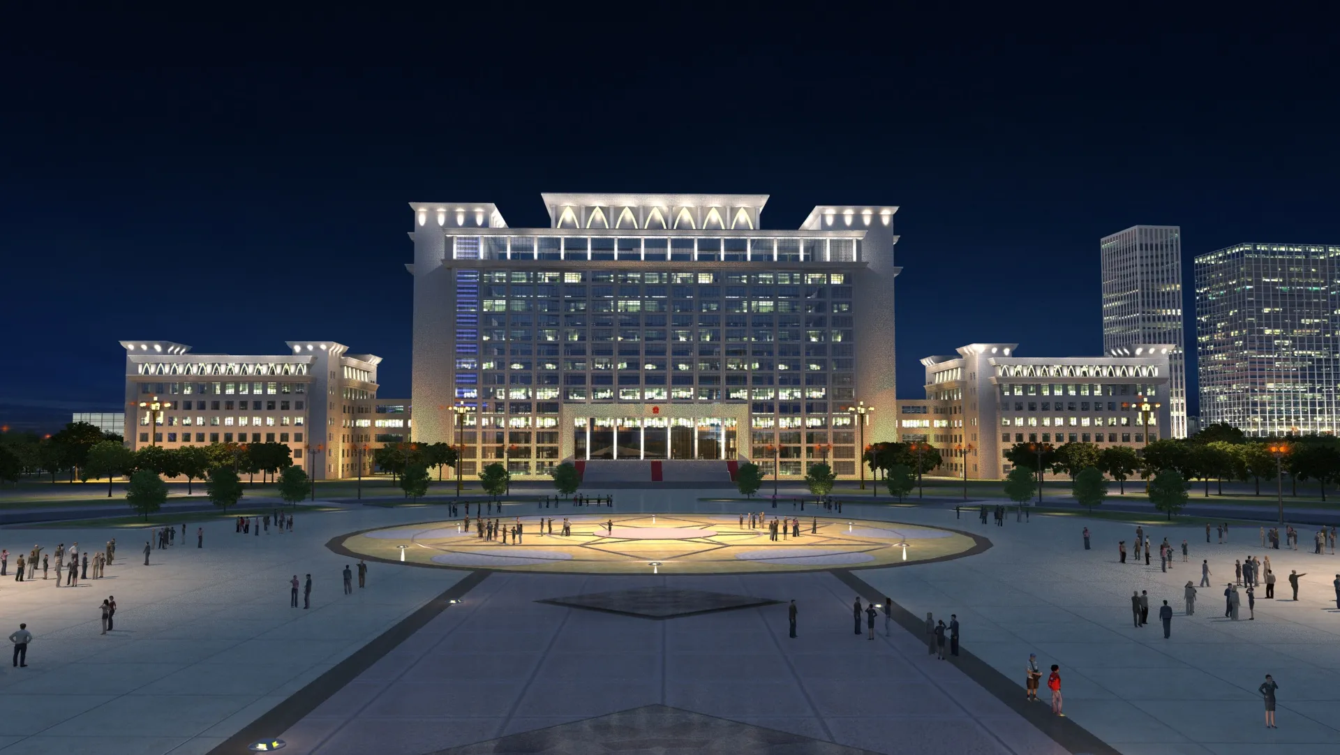Yinchuan 3D Model .c4d .max .obj .3ds .fbx .stl .blend 