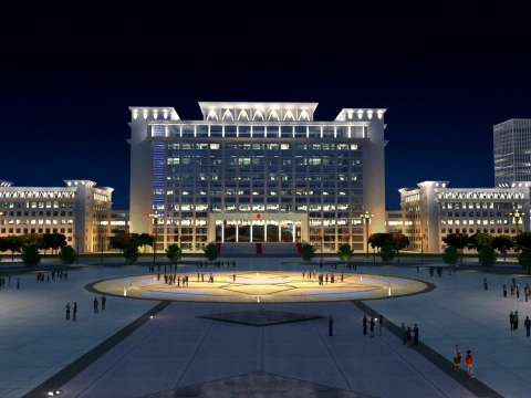 Yinchuan 3D Model
