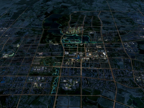 Yinchuan 3D Model