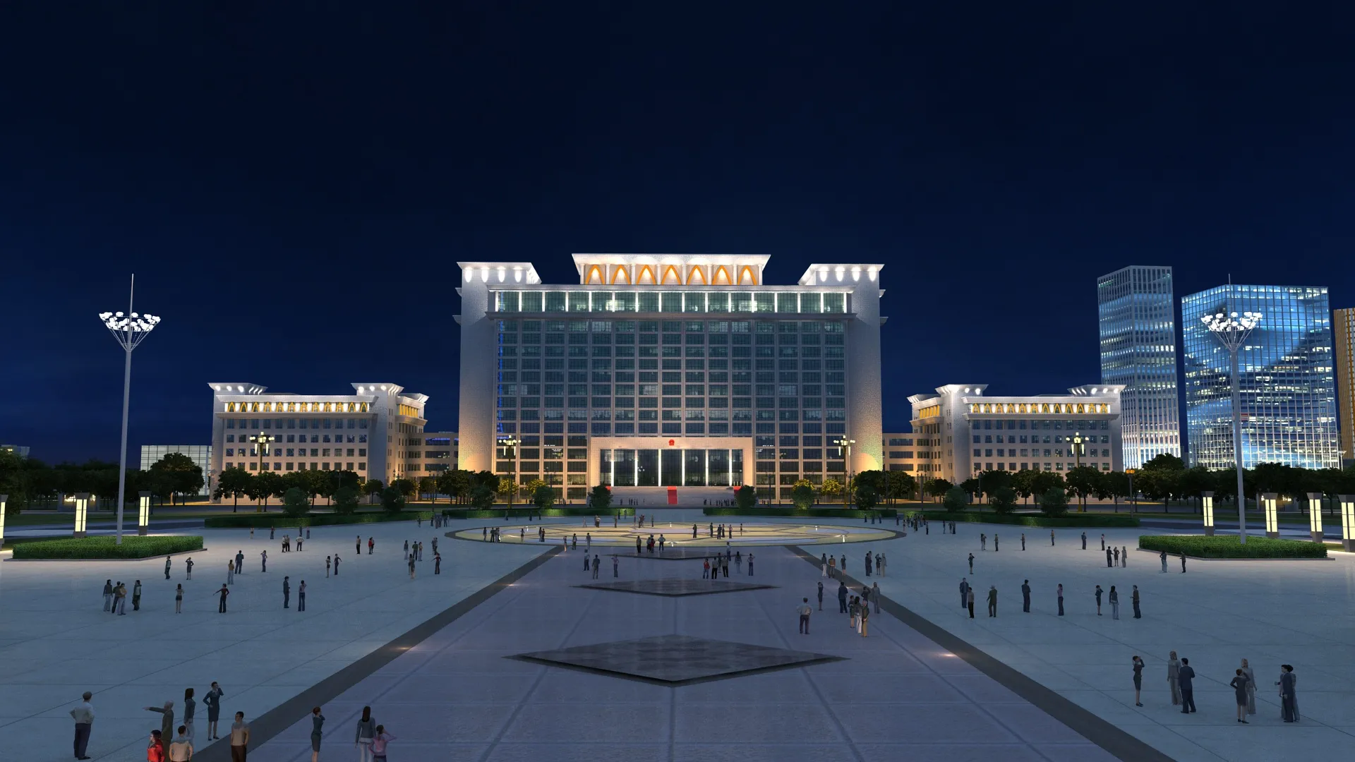 Yinchuan 3D Model .c4d .max .obj .3ds .fbx .stl .blend 