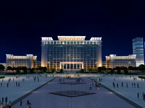 Yinchuan 3D Model