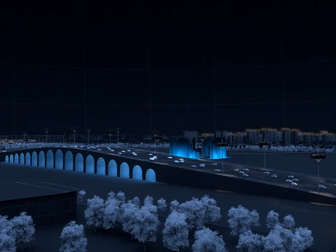 Yinchuan 3D Model