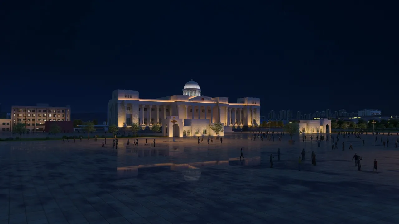 Yinchuan 3D Model .c4d .max .obj .3ds .fbx .stl .blend 