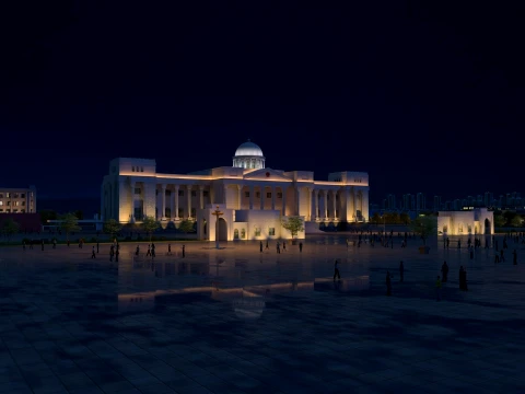 Yinchuan 3D Model