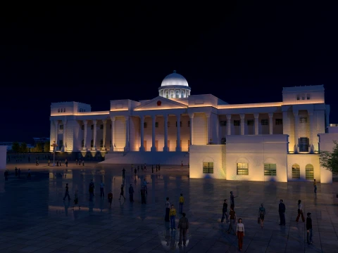 Yinchuan 3D Model