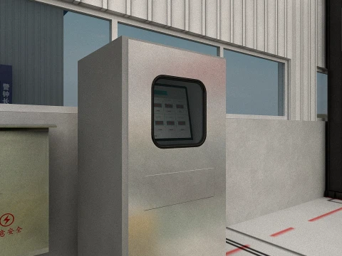 Factory 3D Modell