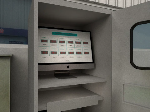Factory 3D Model