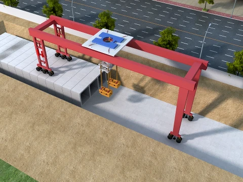 Factory 3D Model