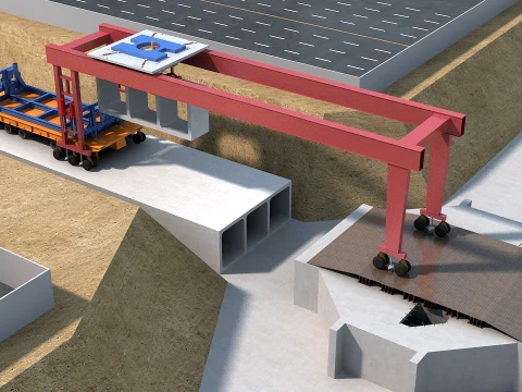Factory 3D Model