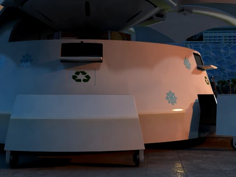Olympic Cottage 3D Model