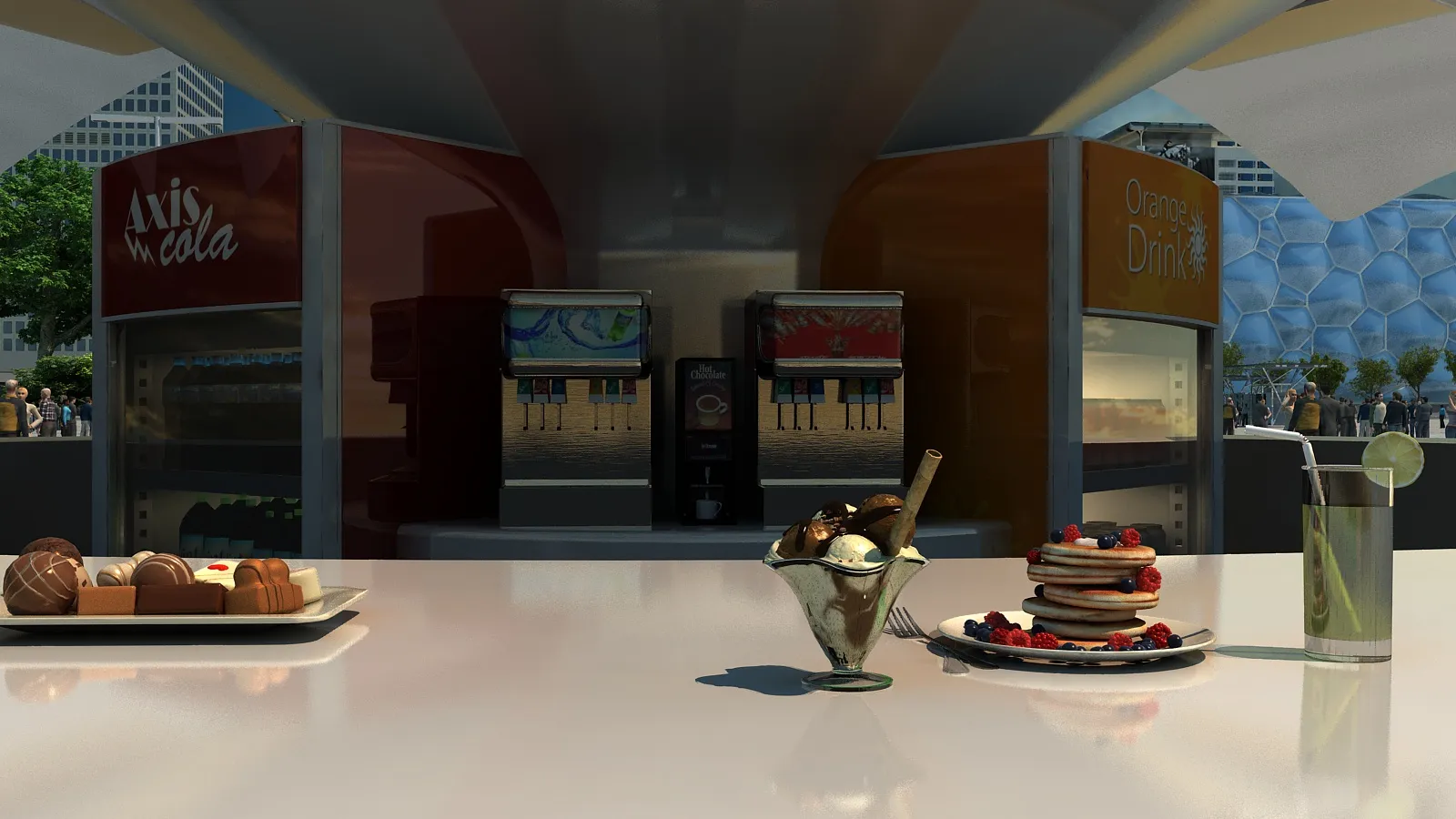 Olympic Cottage 3D Model .c4d .max .obj .3ds .fbx .stl .blend