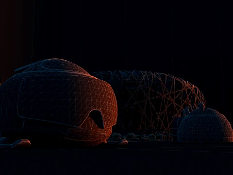 Olympic Cottage 3D Model