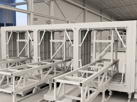 Factory 3D Model