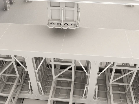Factory 3D Model