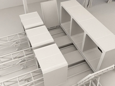 Factory 3D Model