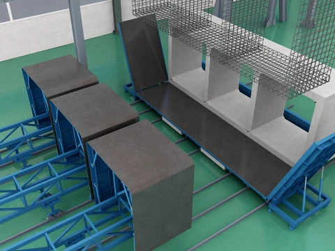 Factory 3D Model