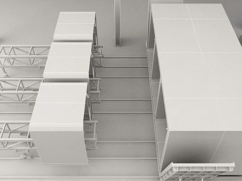 Factory 3D Model