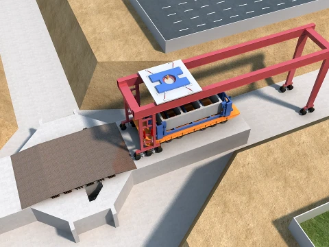 Factory 3D Model