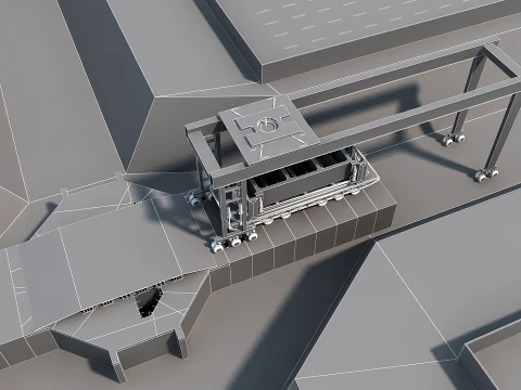 Factory 3D Model