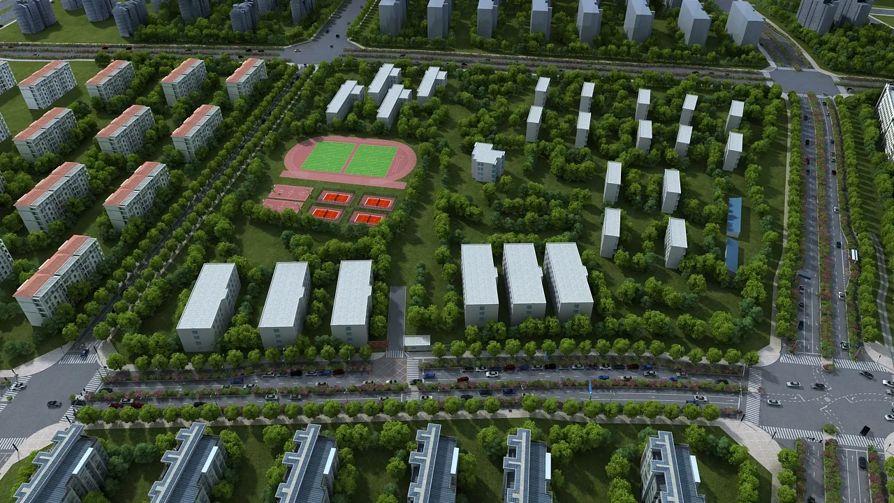 Highway 3D Model .c4d .max .obj .3ds .fbx .stl .blend 