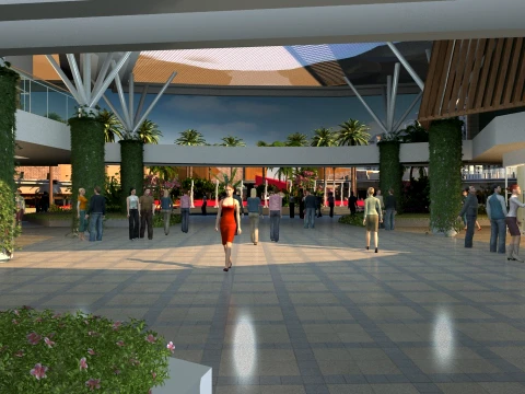 Market 3D Model