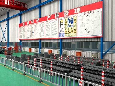 Factory 3D Model