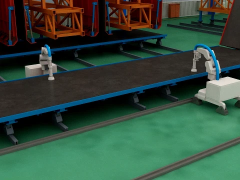 Factory 3Dモデル