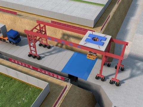 Factory 3D Model
