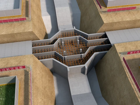 Factory 3D Model