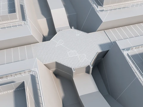Factory 3D Model