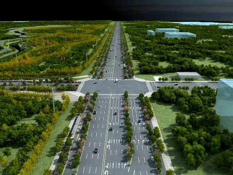 Highway 3D Model