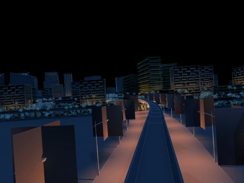Green City 3D Model